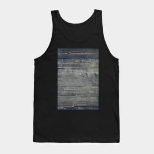 Grey concrete, vintage wood pattern Tank Top